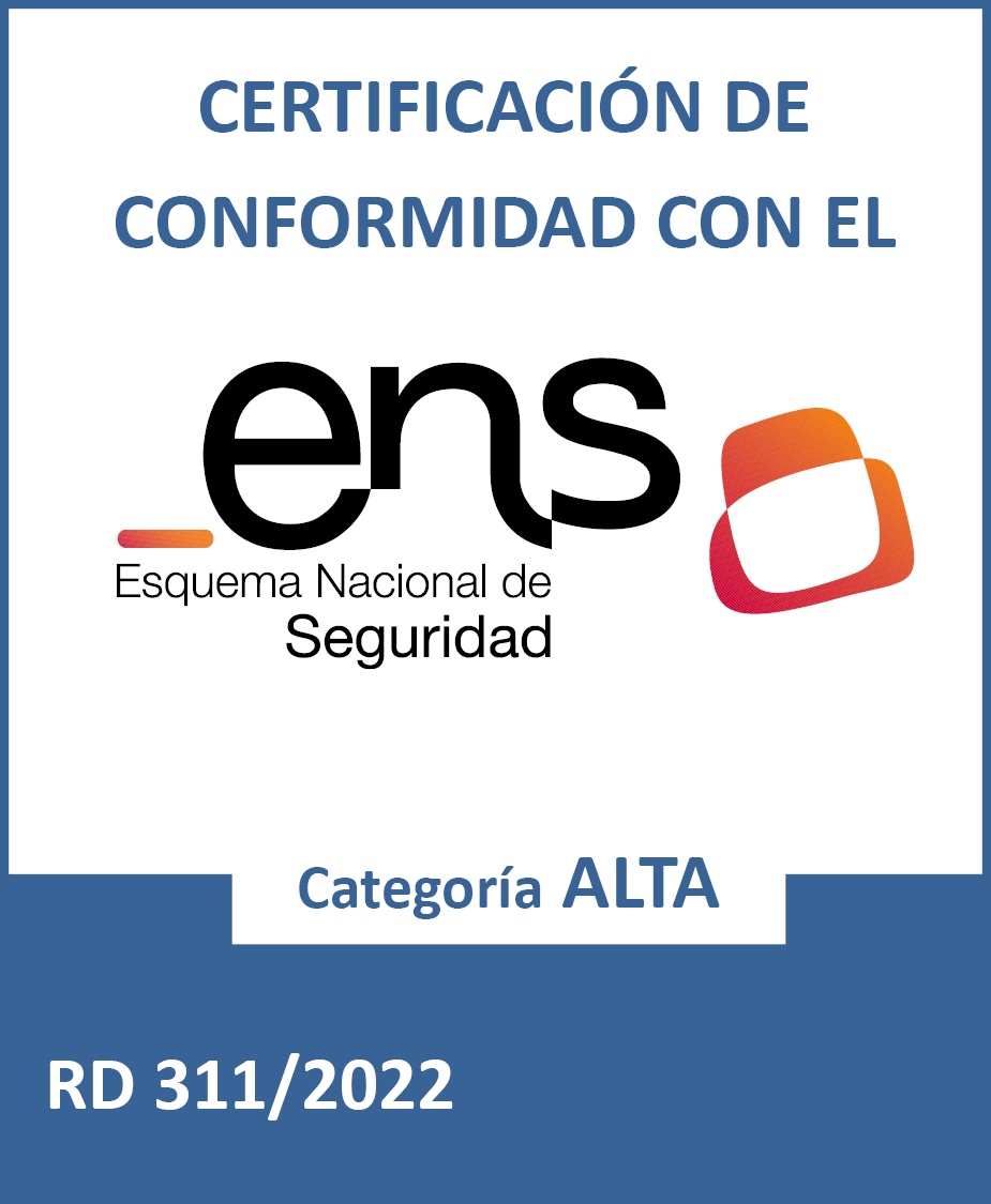 Certificación ENS Nivel Alto